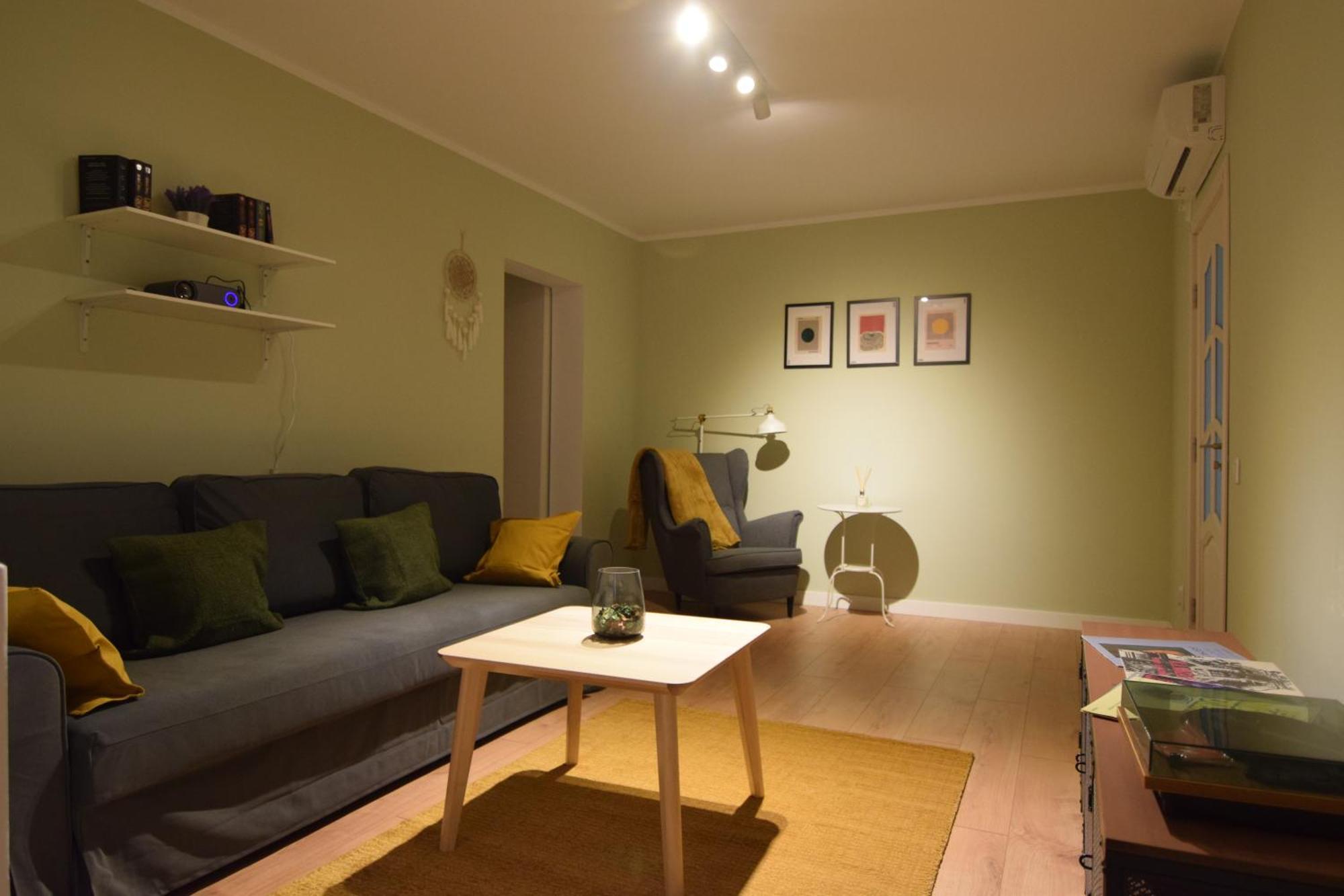 Stylish Apartment With Video Projector Bukurešť Exteriér fotografie